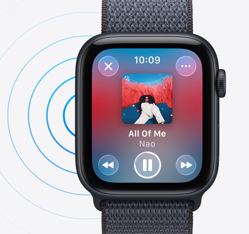 Apple Watch SE 3, GPS, 44 mm, Midnight Aluminium Case, Midnight